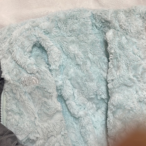 Girls The North Face reversible warm jacket - Picture 3 of 6